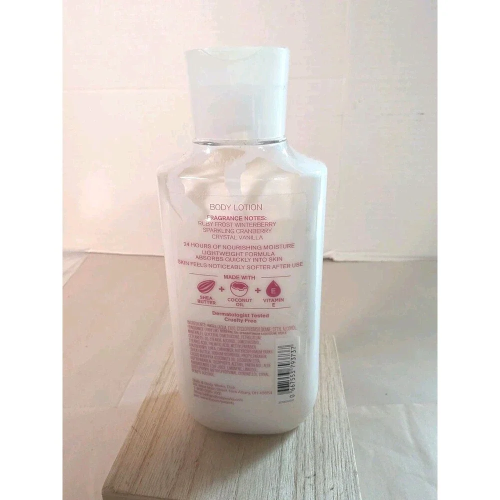 New Bath and Body Works Winterberry Wonder Body Lotion 8fl.oz